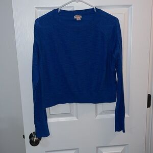 Mossimo Supply Co. Vibrant Blue Knit Top